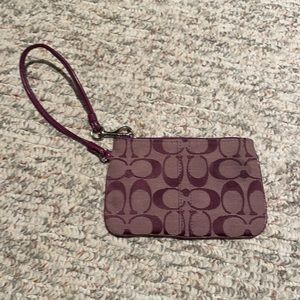 Purple coach wrislet